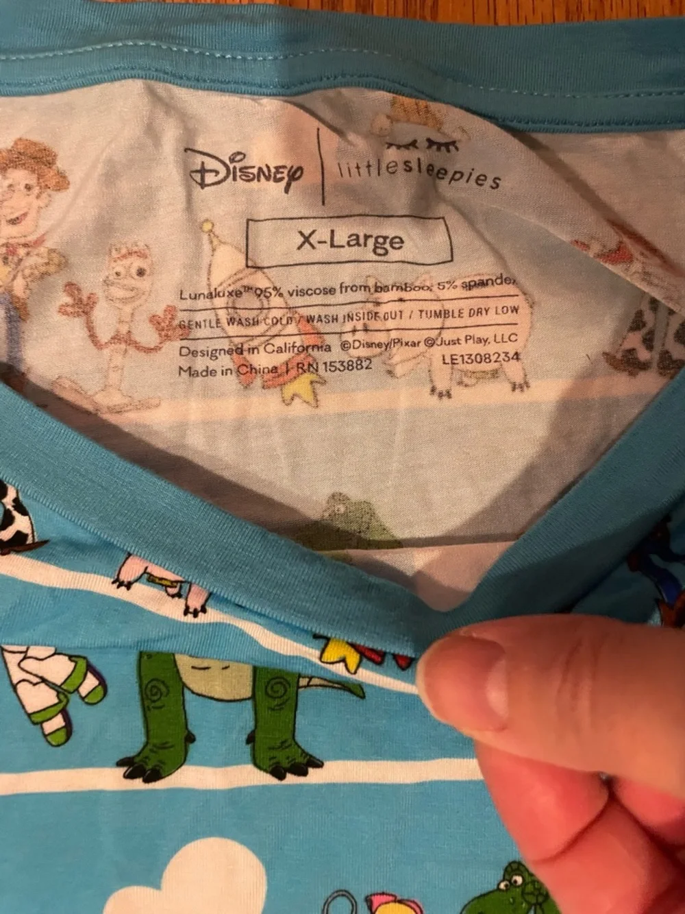 Little Sleepies Disney Toy Story Character Long-Sleeve Shirt